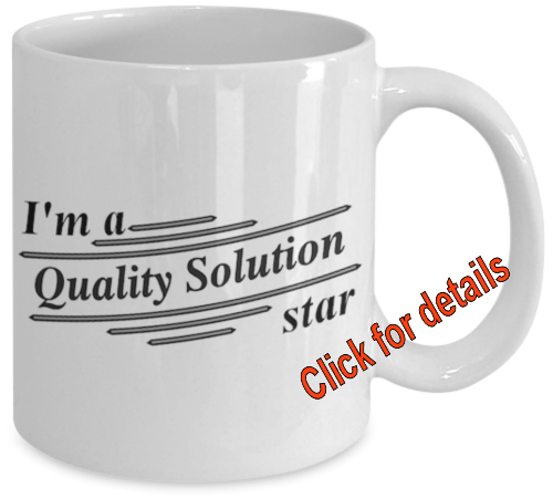 quality solution mug
